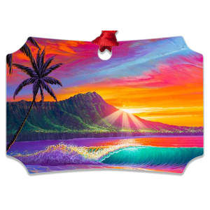 "Morning's Blessing" Metal Ornaments