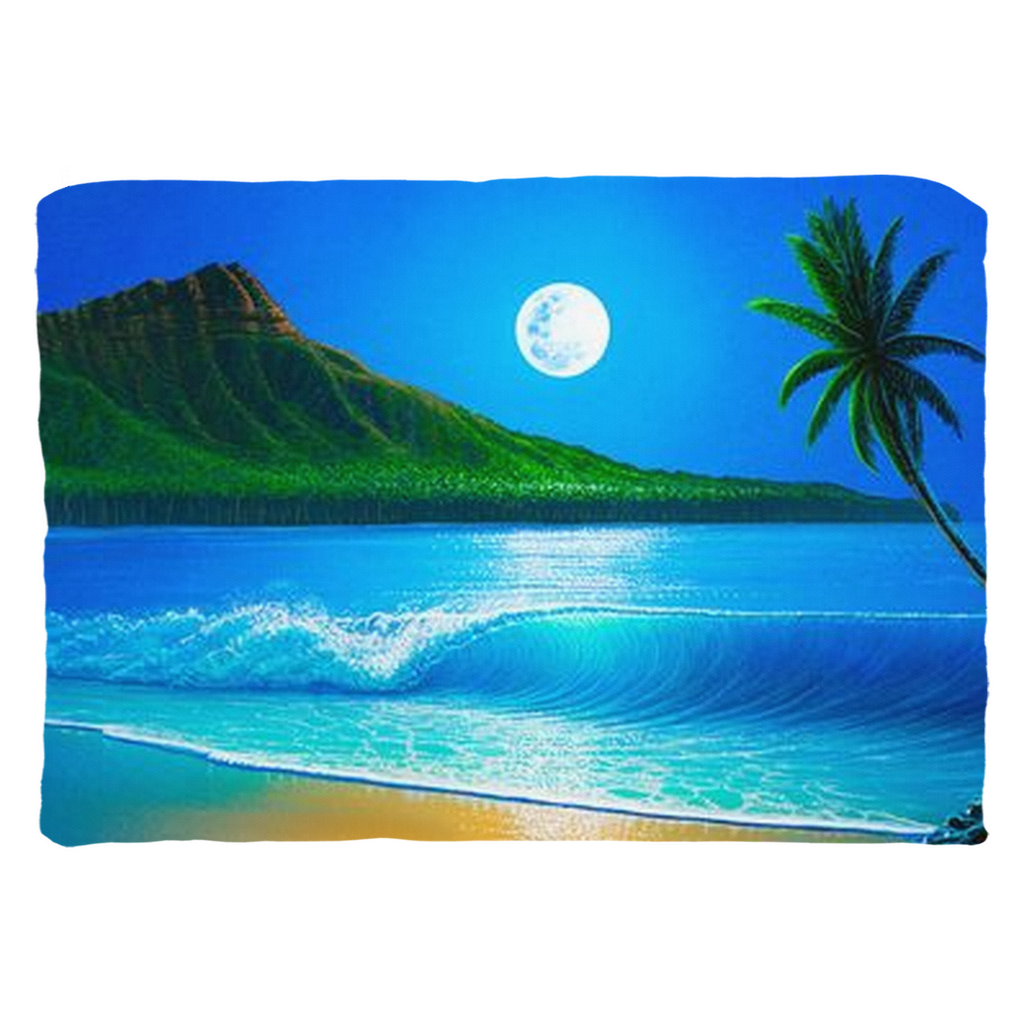 "Blue Hawaii" Throw Pillows