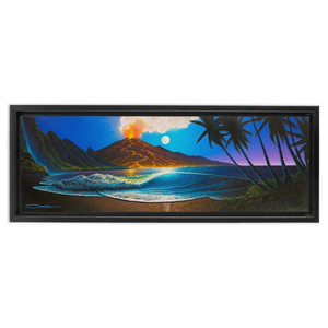 "Heat of the Night" Framed Traditional Stretched Canvas