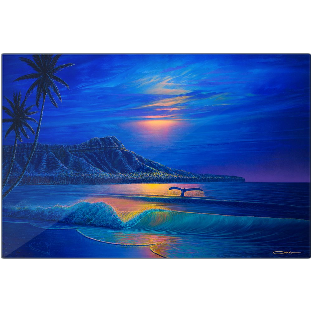 "Waikiki Romance" Metal Prints