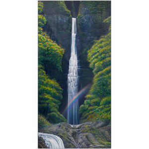 " Kauai Falls" Metal Prints