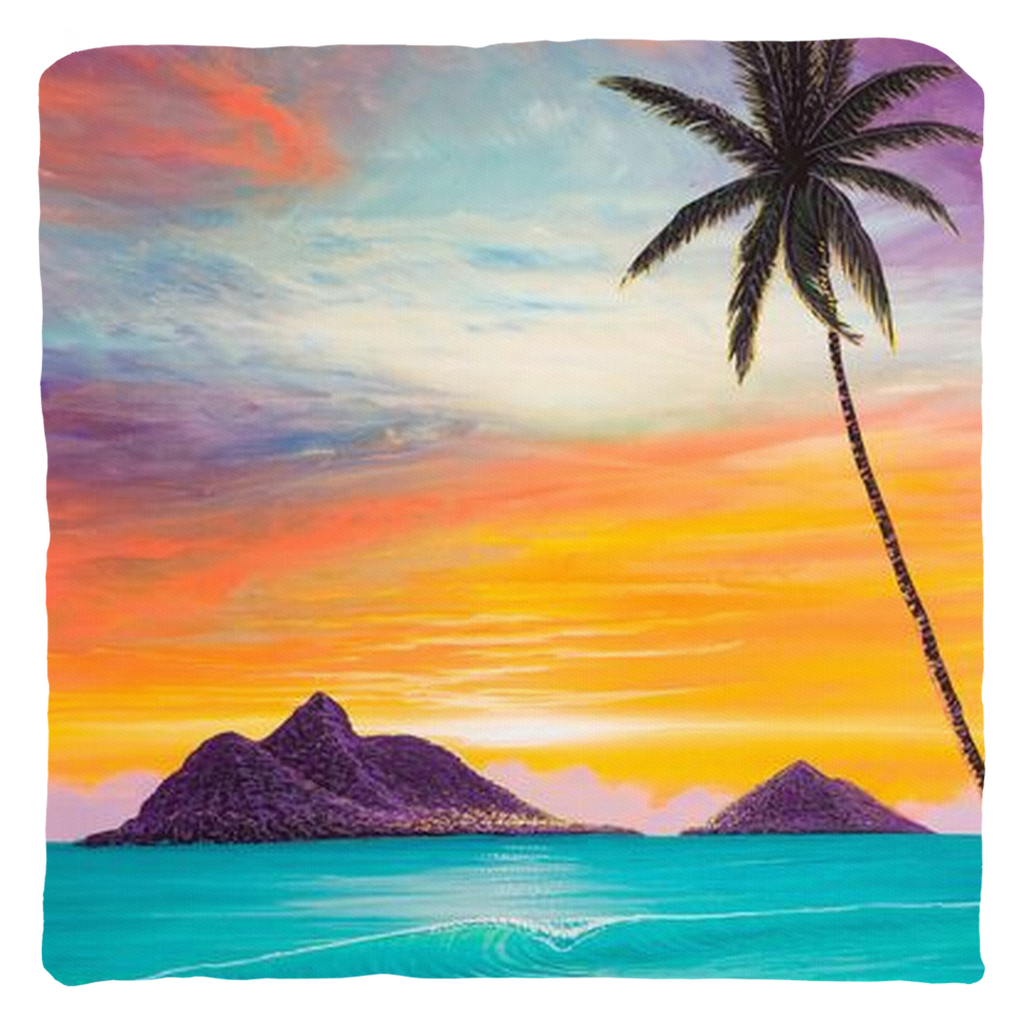 "Sun's Embrace" Throw Pillows