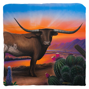 "Heart of a Bull" Throw Pillows