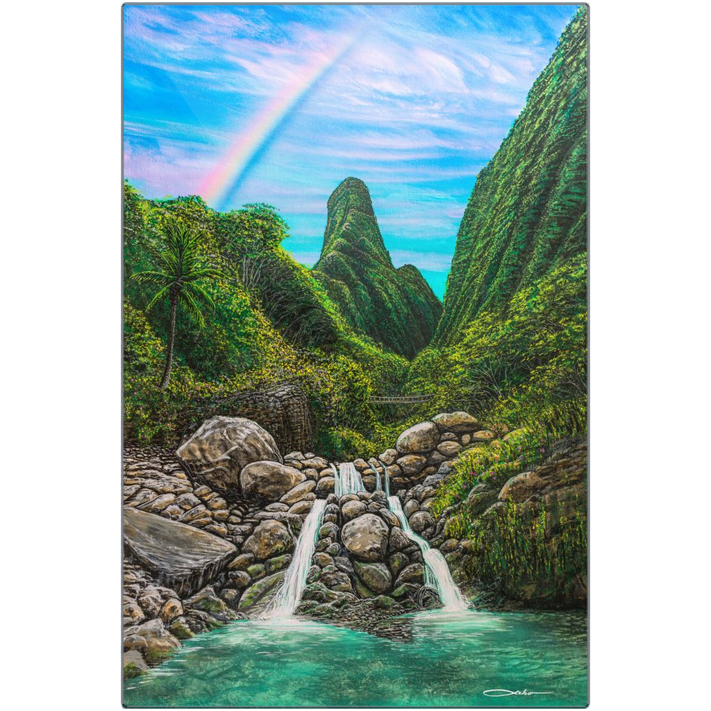 "Iao Valley" Metal Prints