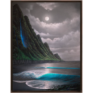 "Na Pali Dream" Framed Traditional Stretched Canvas