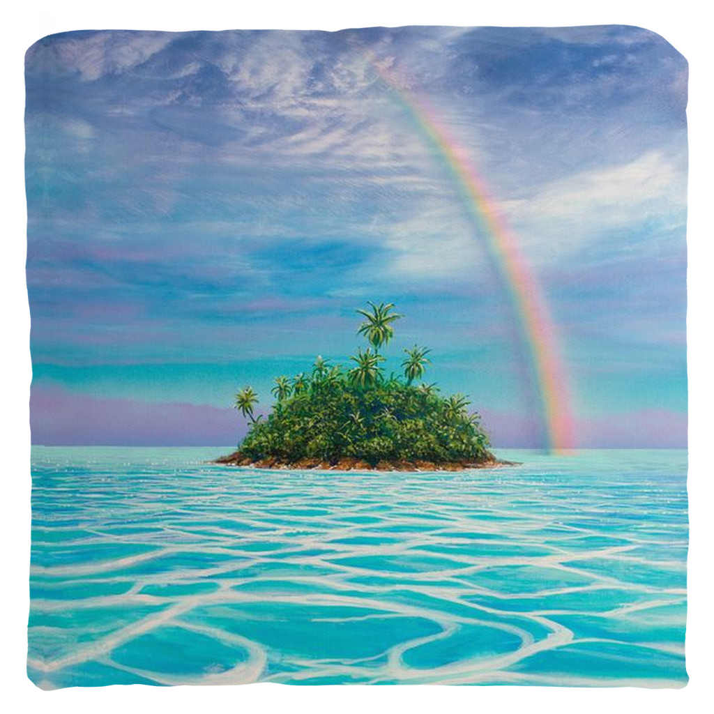 "Heaven's Lagoon" Throw Pillows