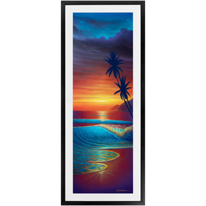 "Sunset Showers" Framed Prints