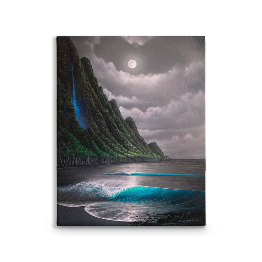 "Na Pali Dream" Traditional Stretched Canvas