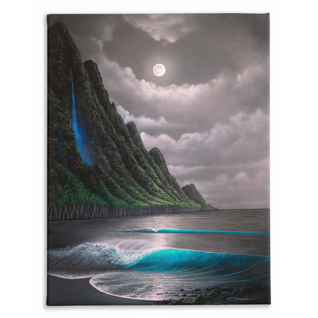 "Na Pali Dream" Traditional Stretched Canvas