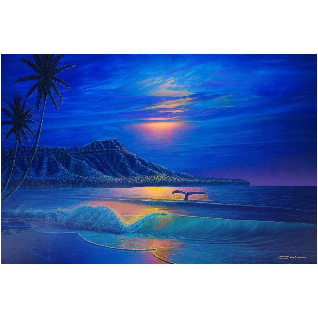 "Waikiki Romance" Metal Prints