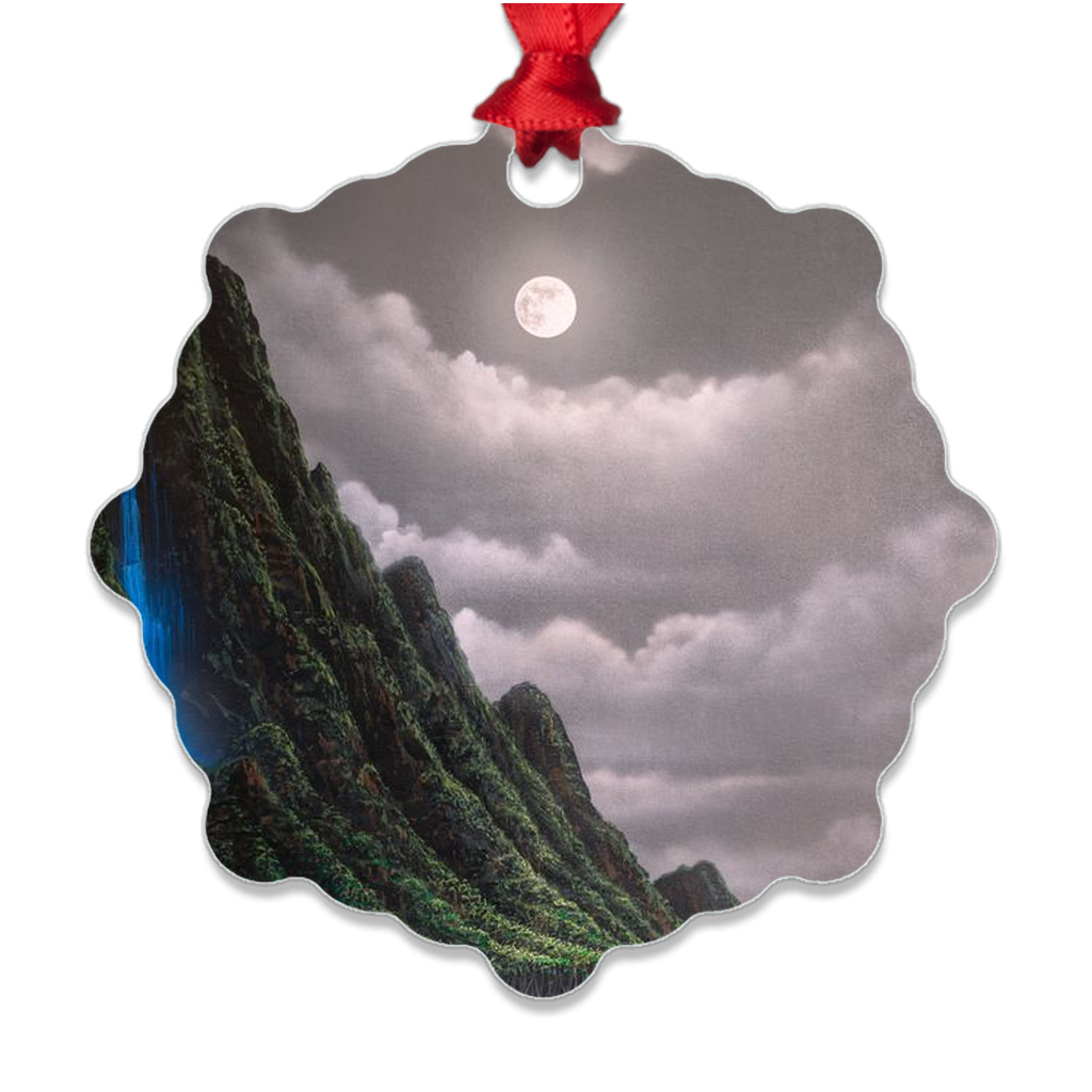 "Na Pali Dream" Metal Ornaments