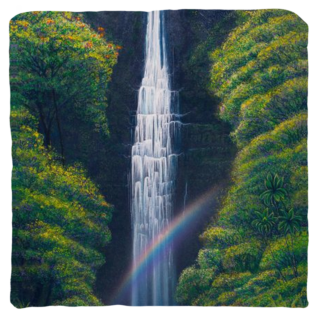 "Kauai Falls" Throw Pillows