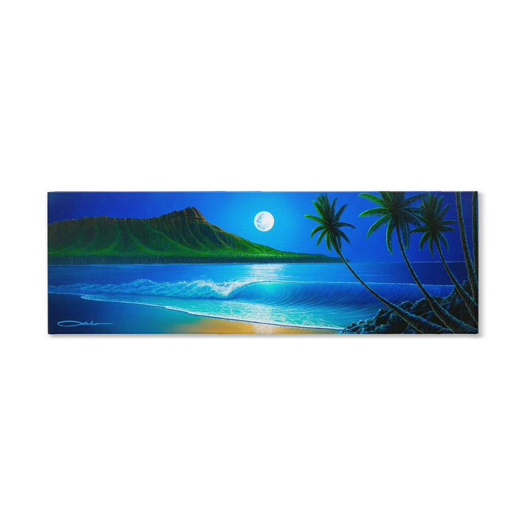 "Blue Hawaii" Traditional Stretched Canvas