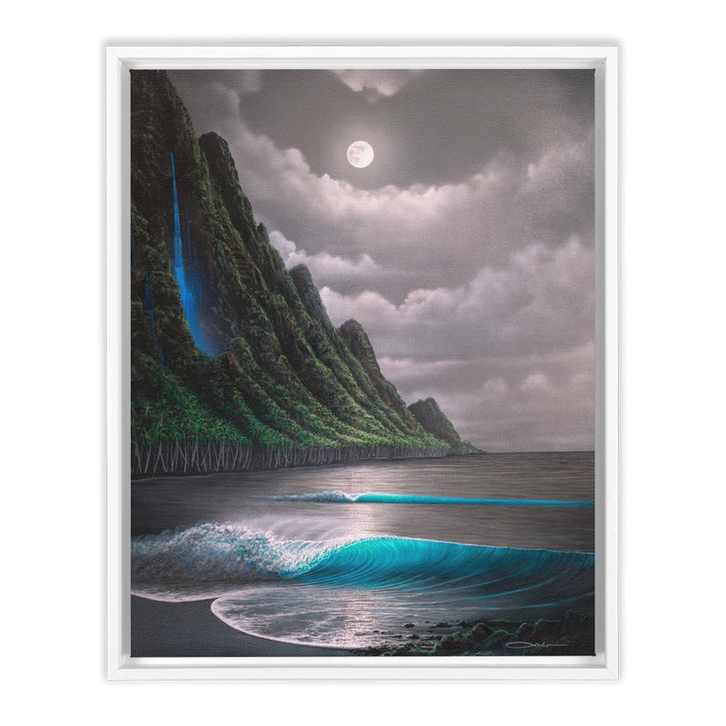 "Na Pali Dream" Framed Traditional Stretched Canvas