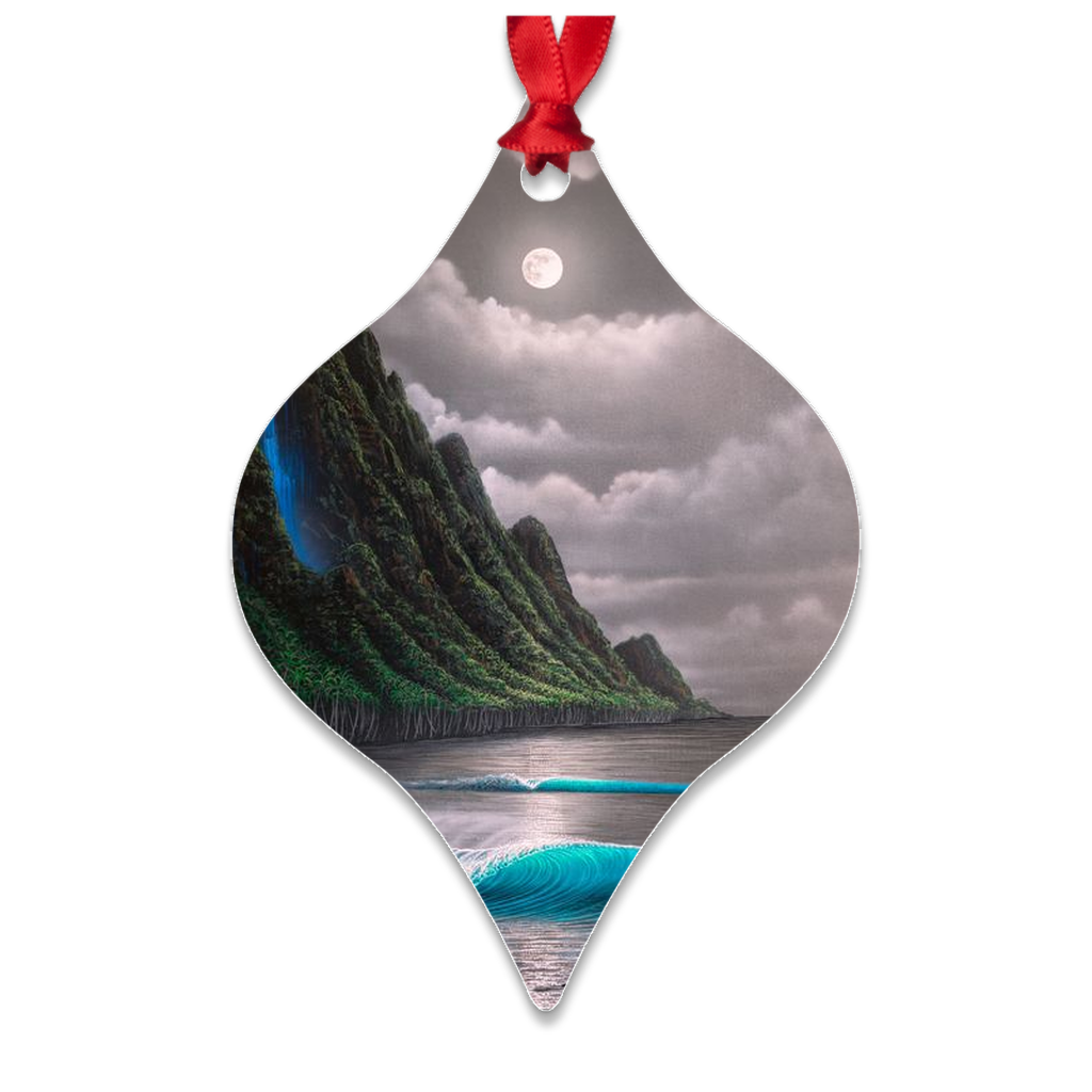 "Na Pali Dream" Metal Ornaments