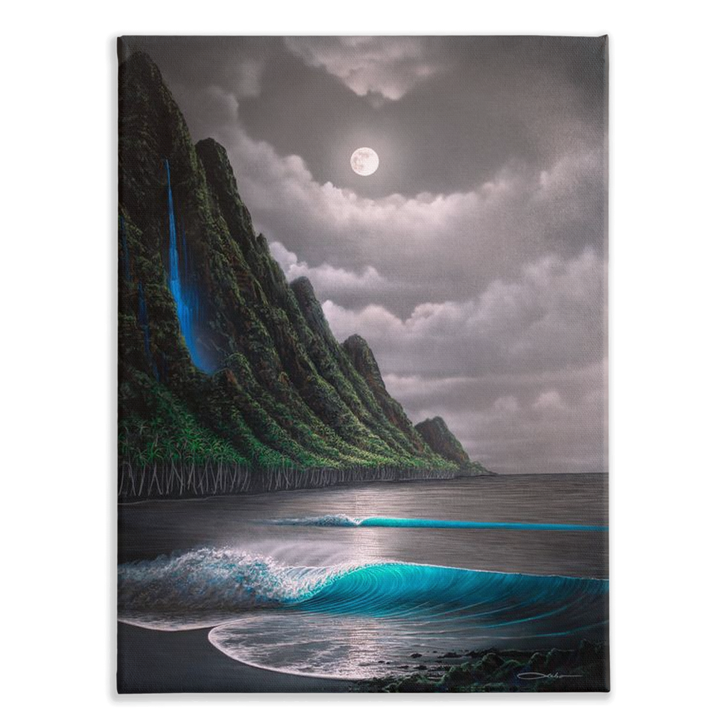 "Na Pali Dream" Traditional Stretched Canvas