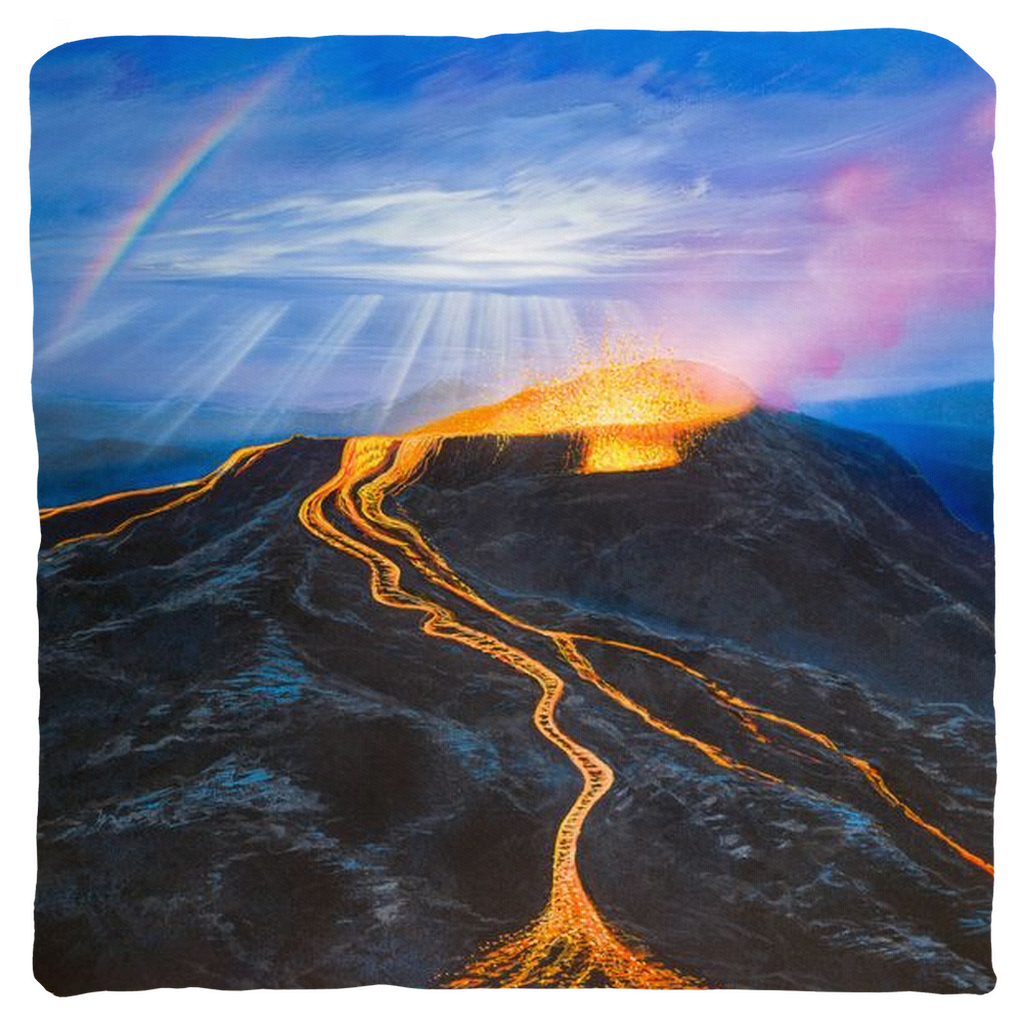 "Mauna Loa Dream" Throw Pillows