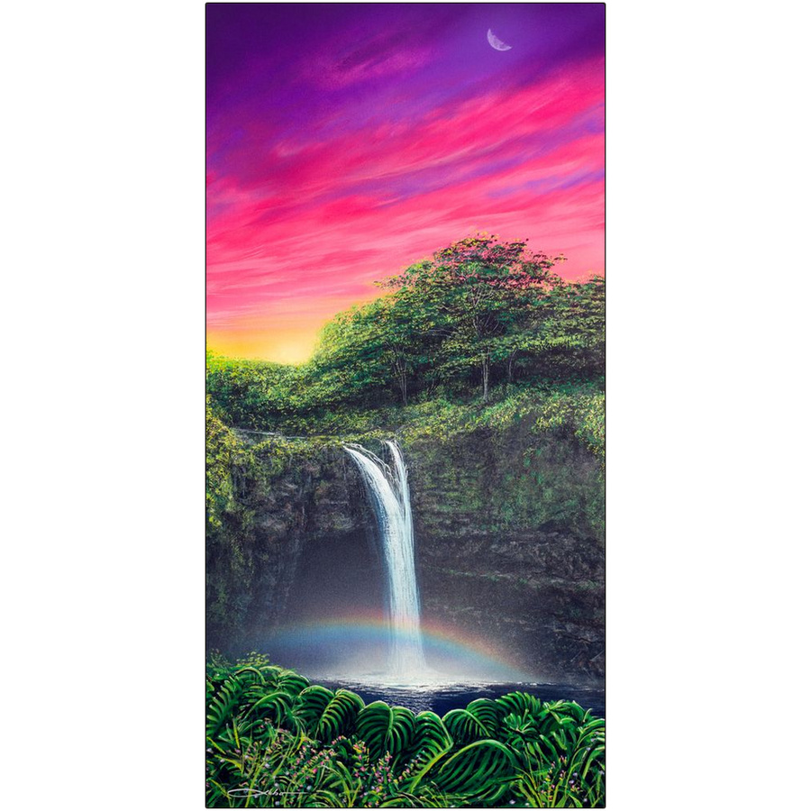 "Rainbow Falls" Metal Prints