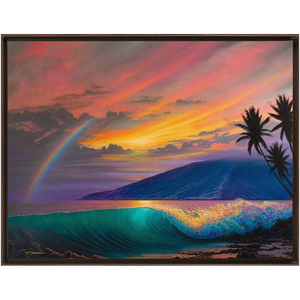 "Kihei Dream" Framed Traditional Stretched Canvas