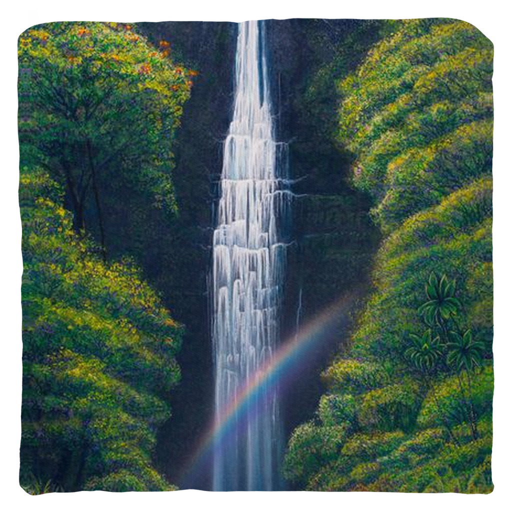 "Kauai Falls" Throw Pillows