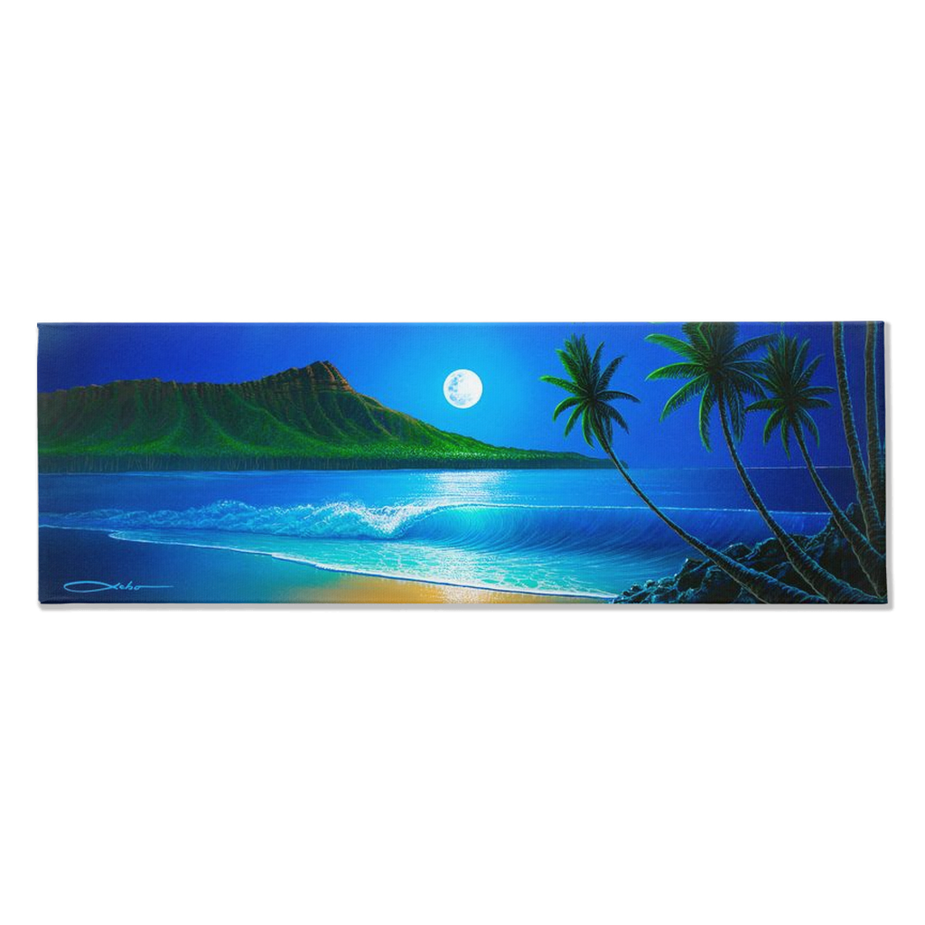 "Blue Hawaii" Traditional Stretched Canvas