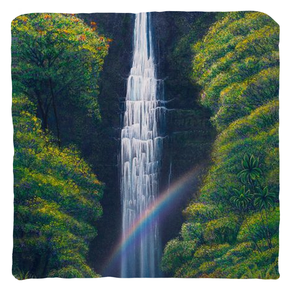 "Kauai Falls" Throw Pillows