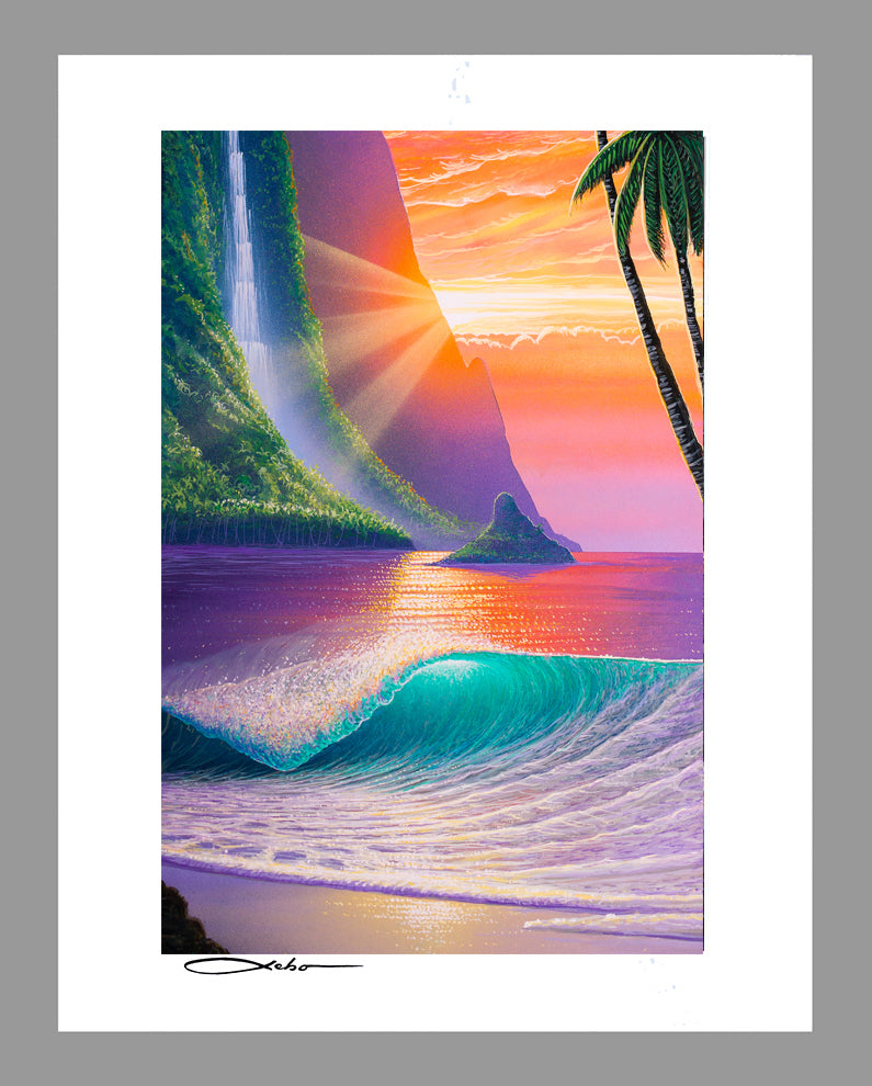 "Morning Romance" 11" x 14" Matted Print