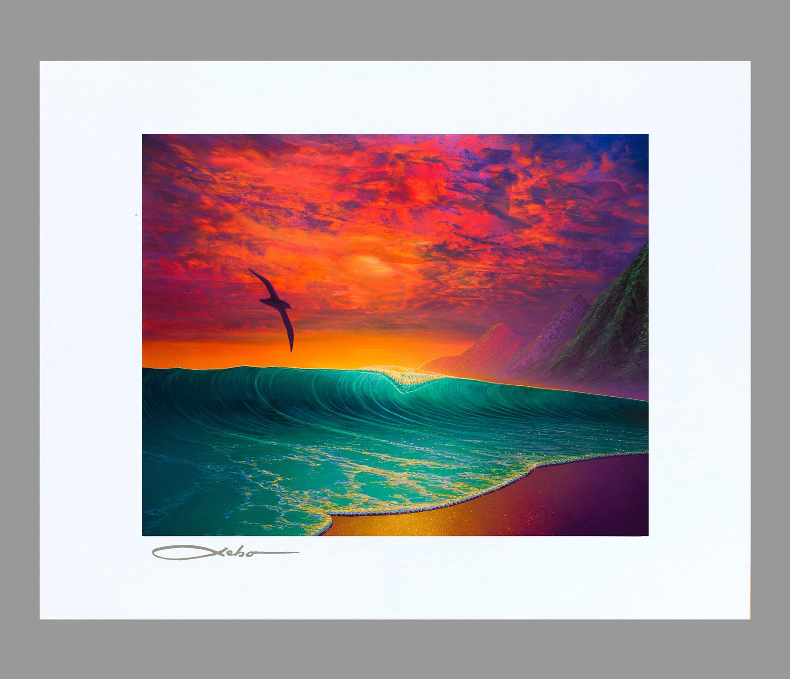 "Eye In The Sky"  11" x 14" Matted Print