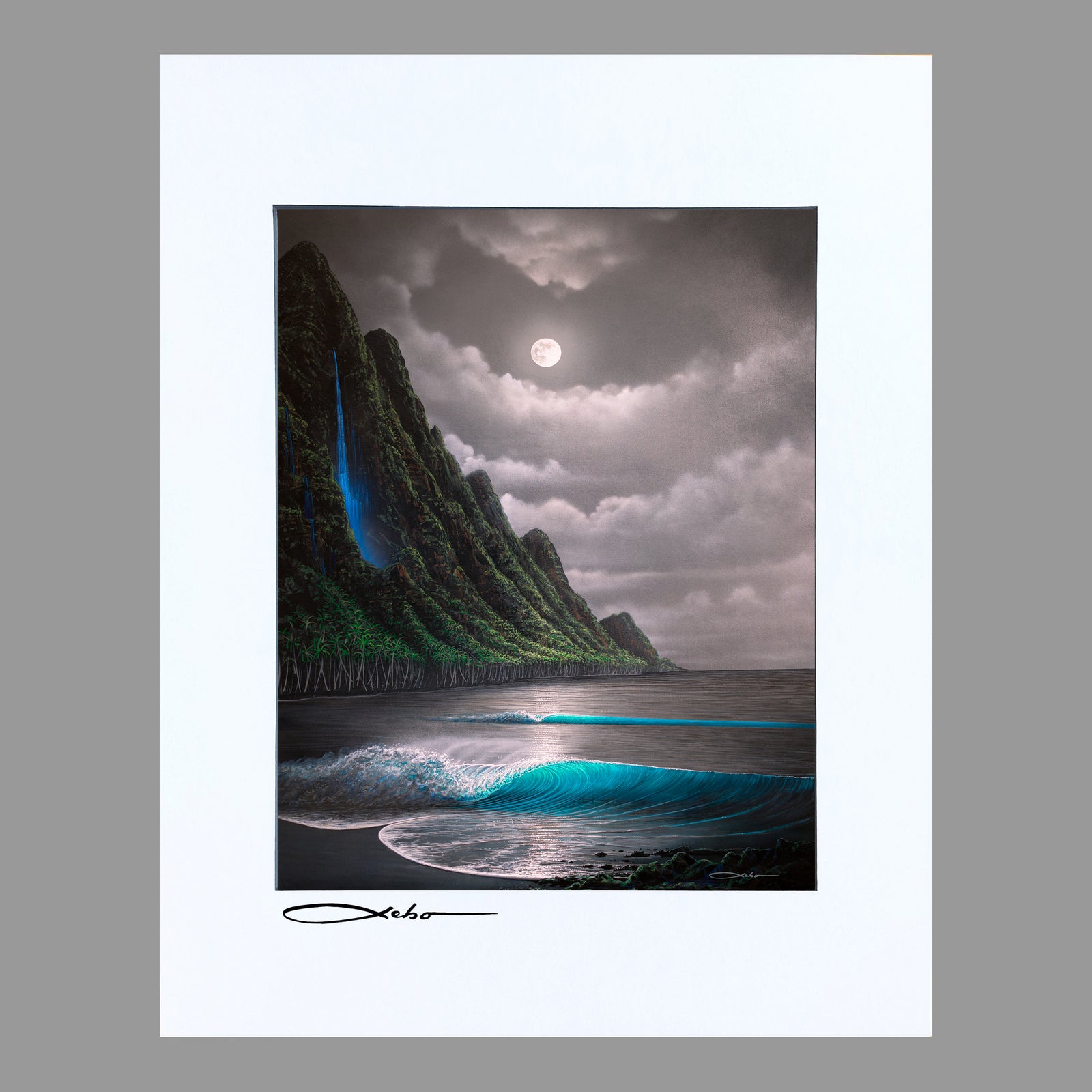 "Na Pali Dream" 11" x 14" Matted print