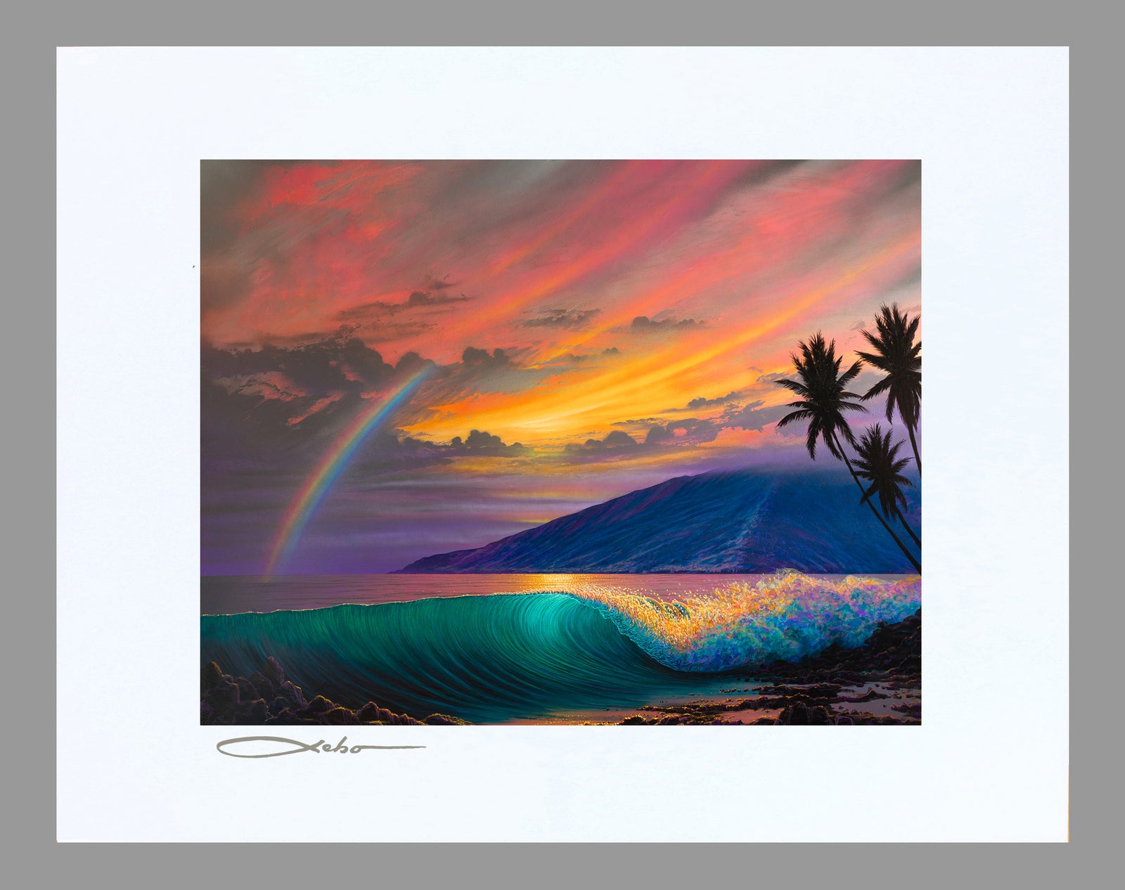 "Kihei Dream" 11" x 14" Matted Print