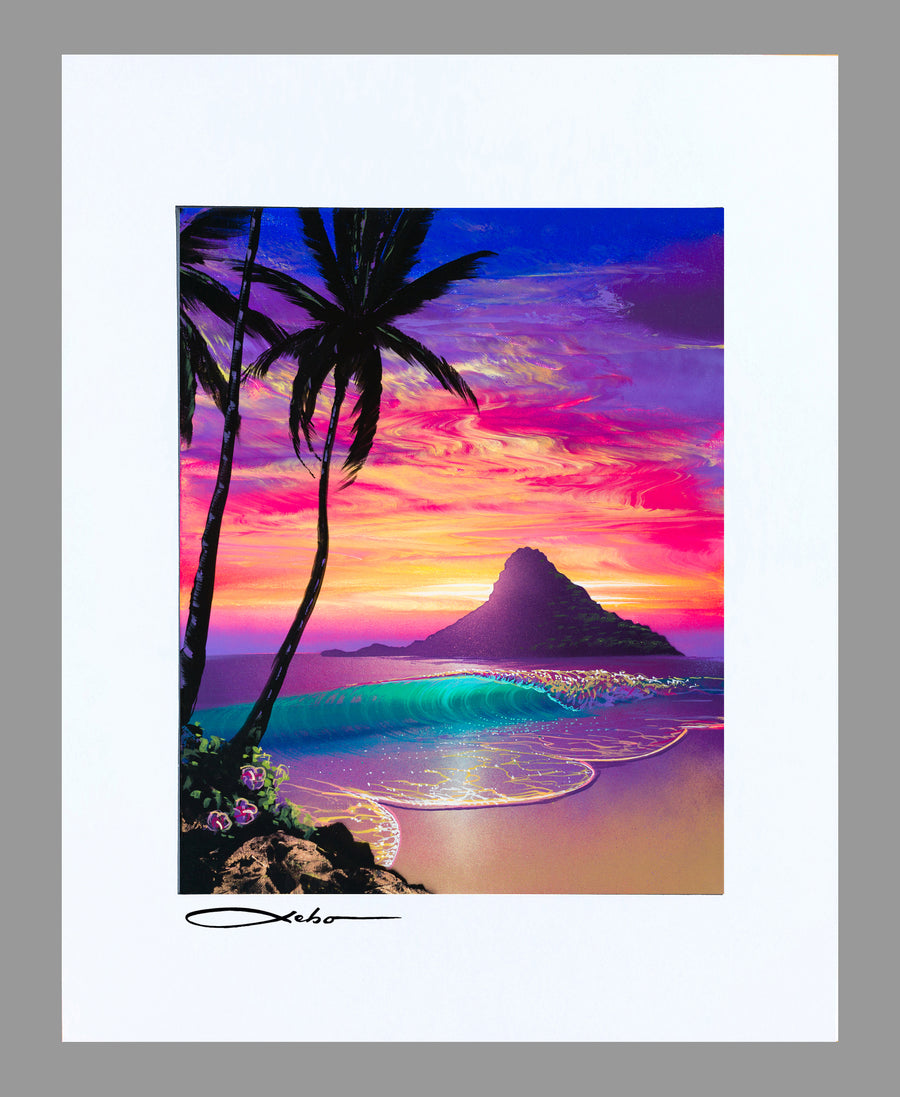 "Down By The Sea" 11" x 14" Matted Print