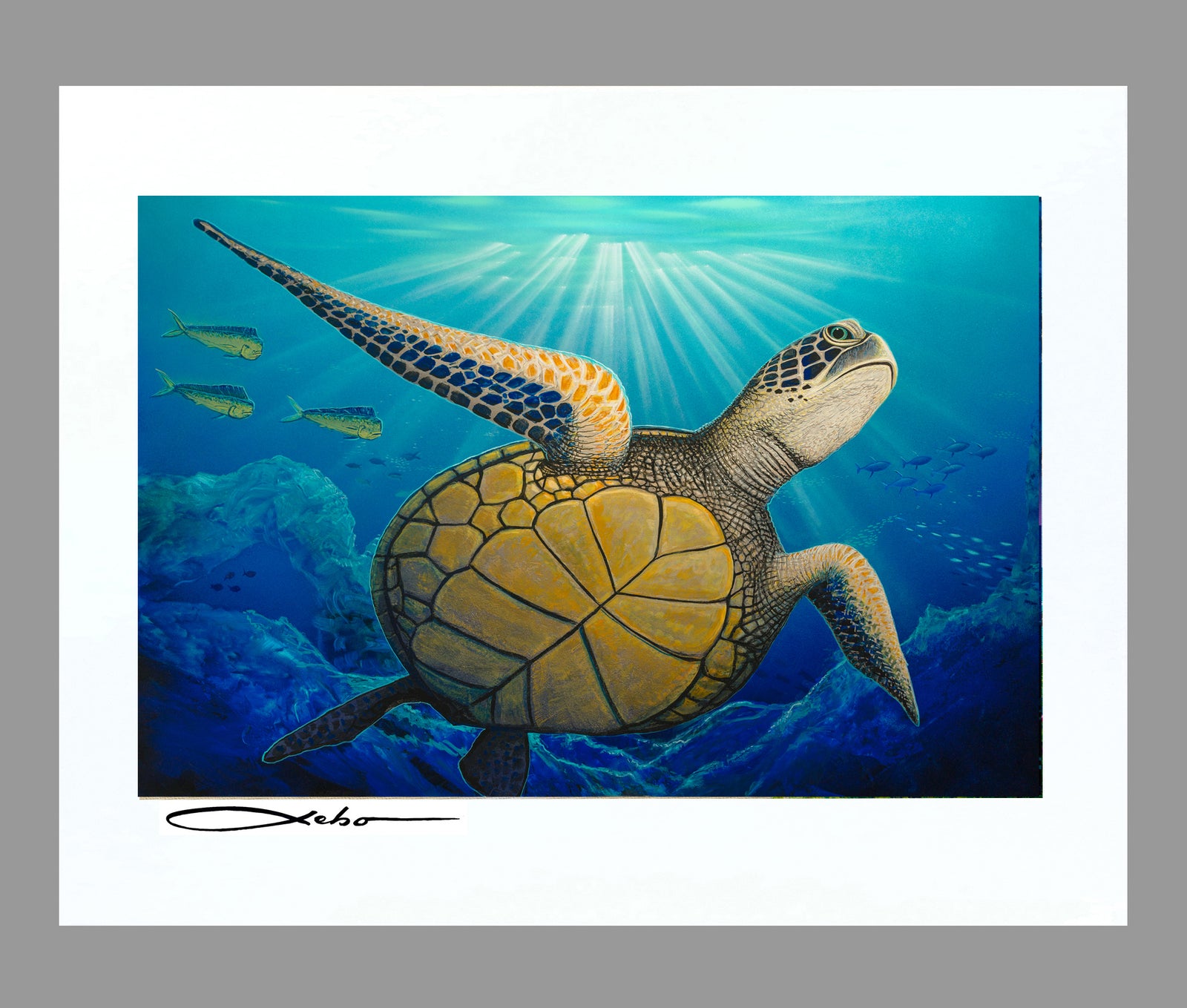 "Freedom" 11" x 14" Matted print