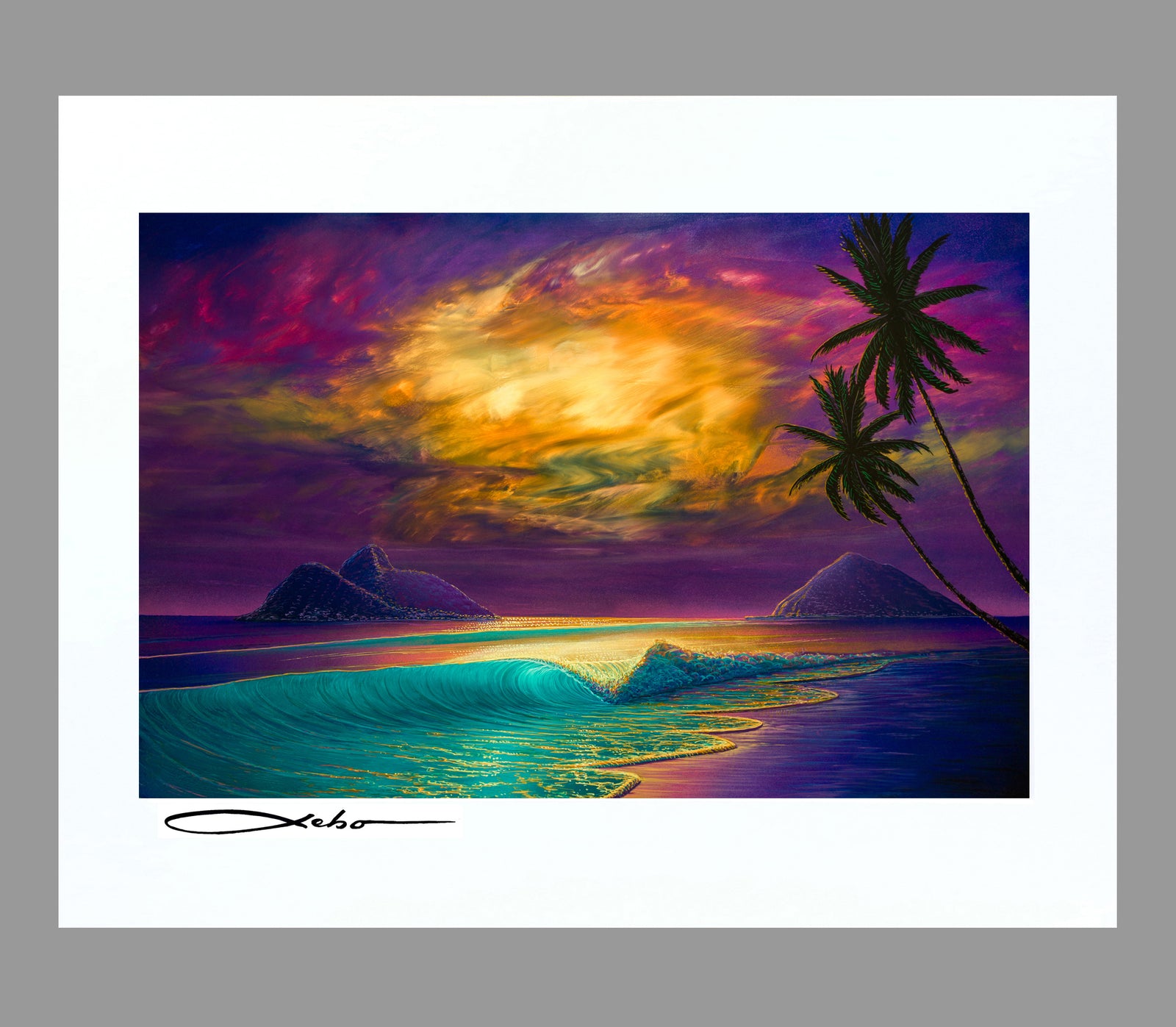 "Heaven's Gate " 11" x 14" Matted Print