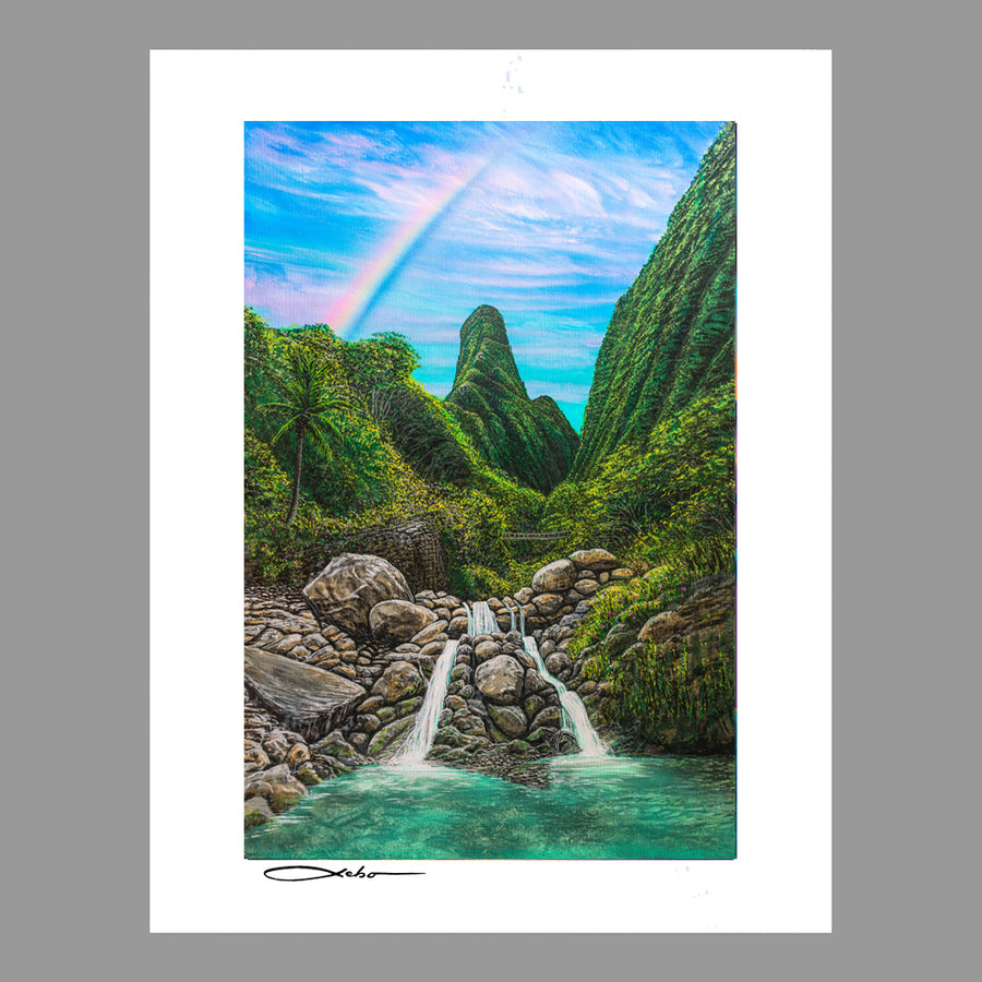 "Iao Valley" 11" x 14" Matted Print