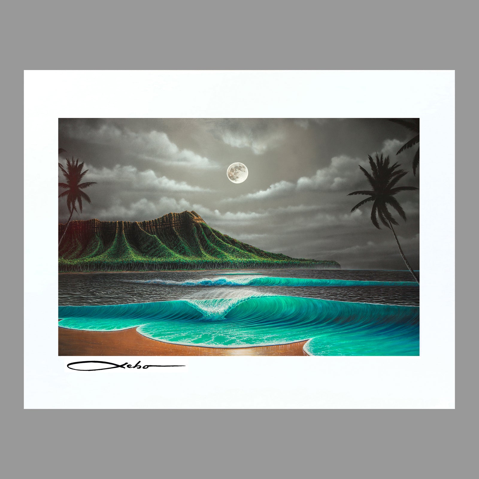"Midnight Breeze" 11" x 14" Matted Print