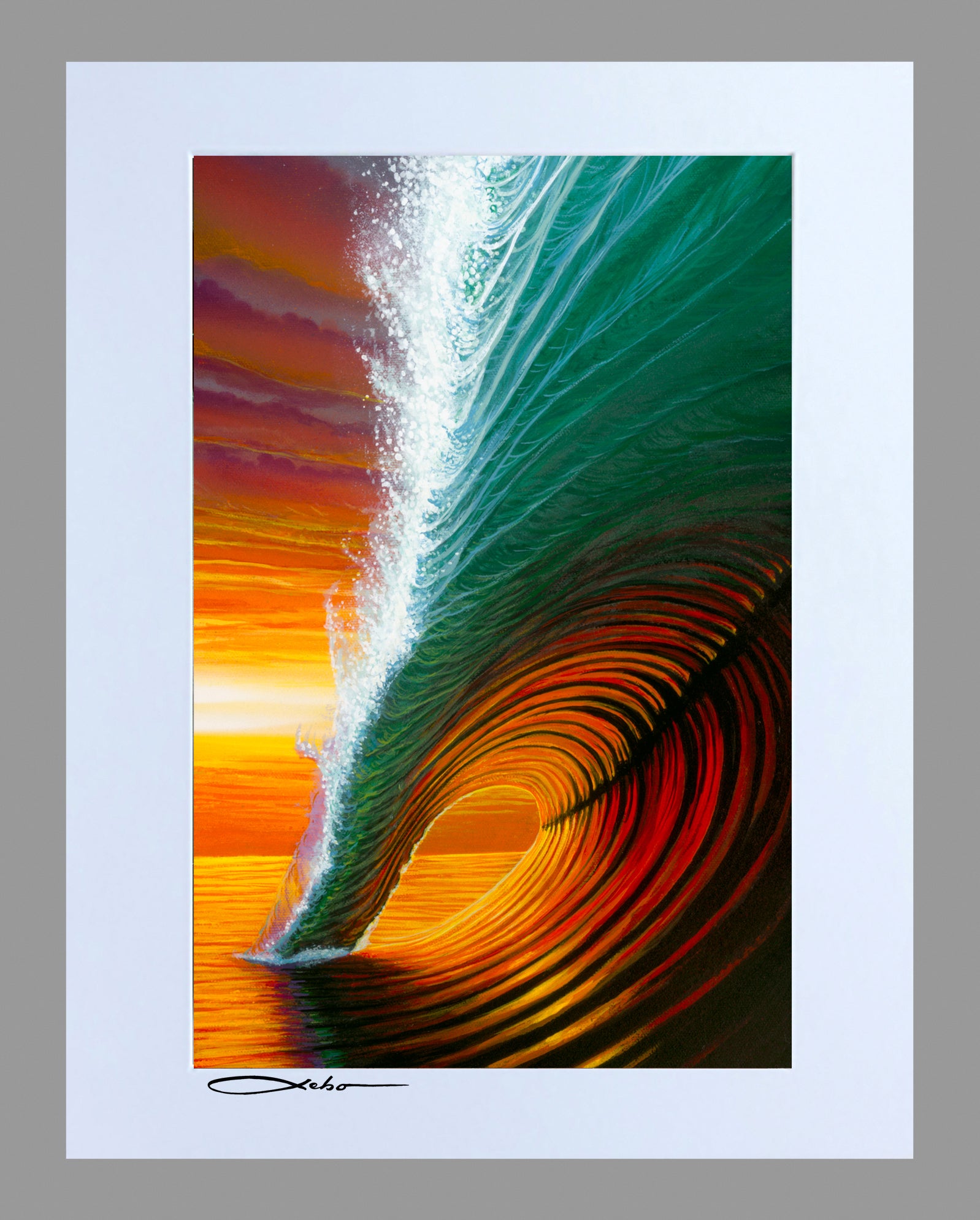 "Emotions" 11" x 14" Matted Print