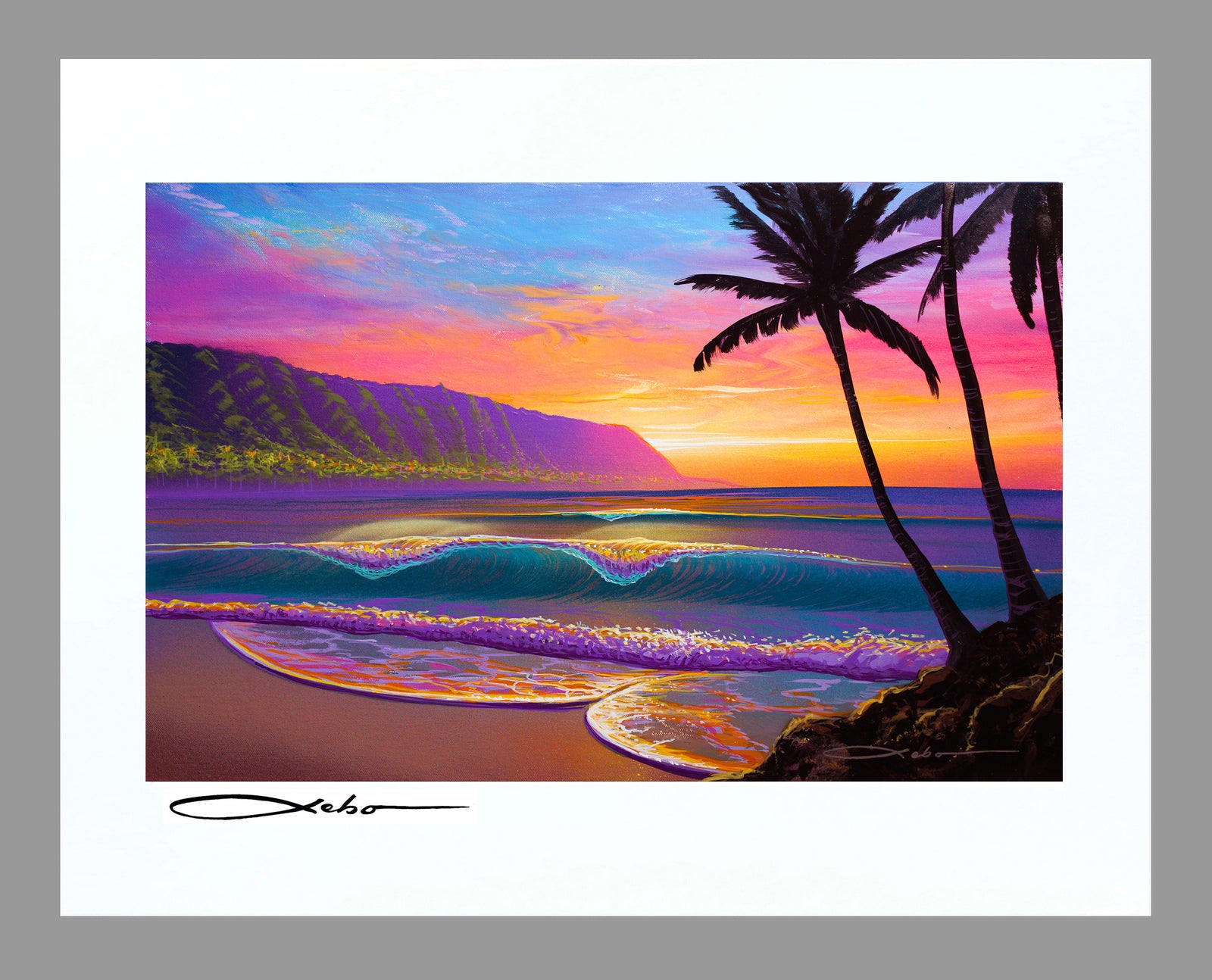 "Golden Kiss" 11" x 14" Matted Print