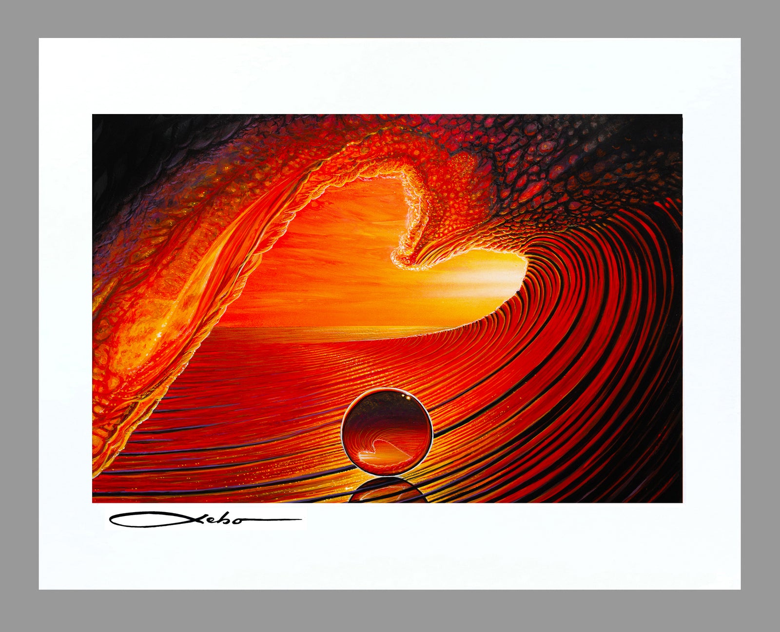 "Love" 11"x 14" Matted Print