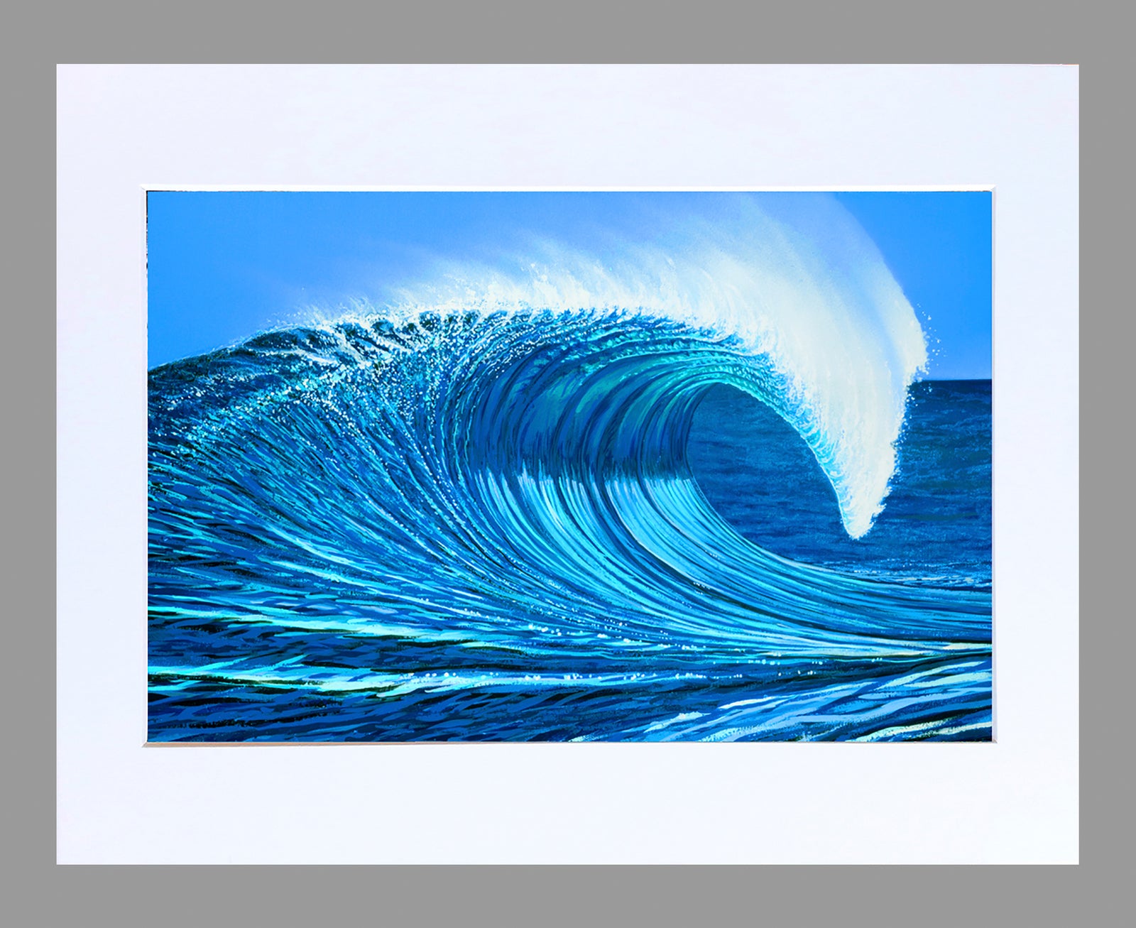 "Waimea Bay" 11" x 14" Matted Print