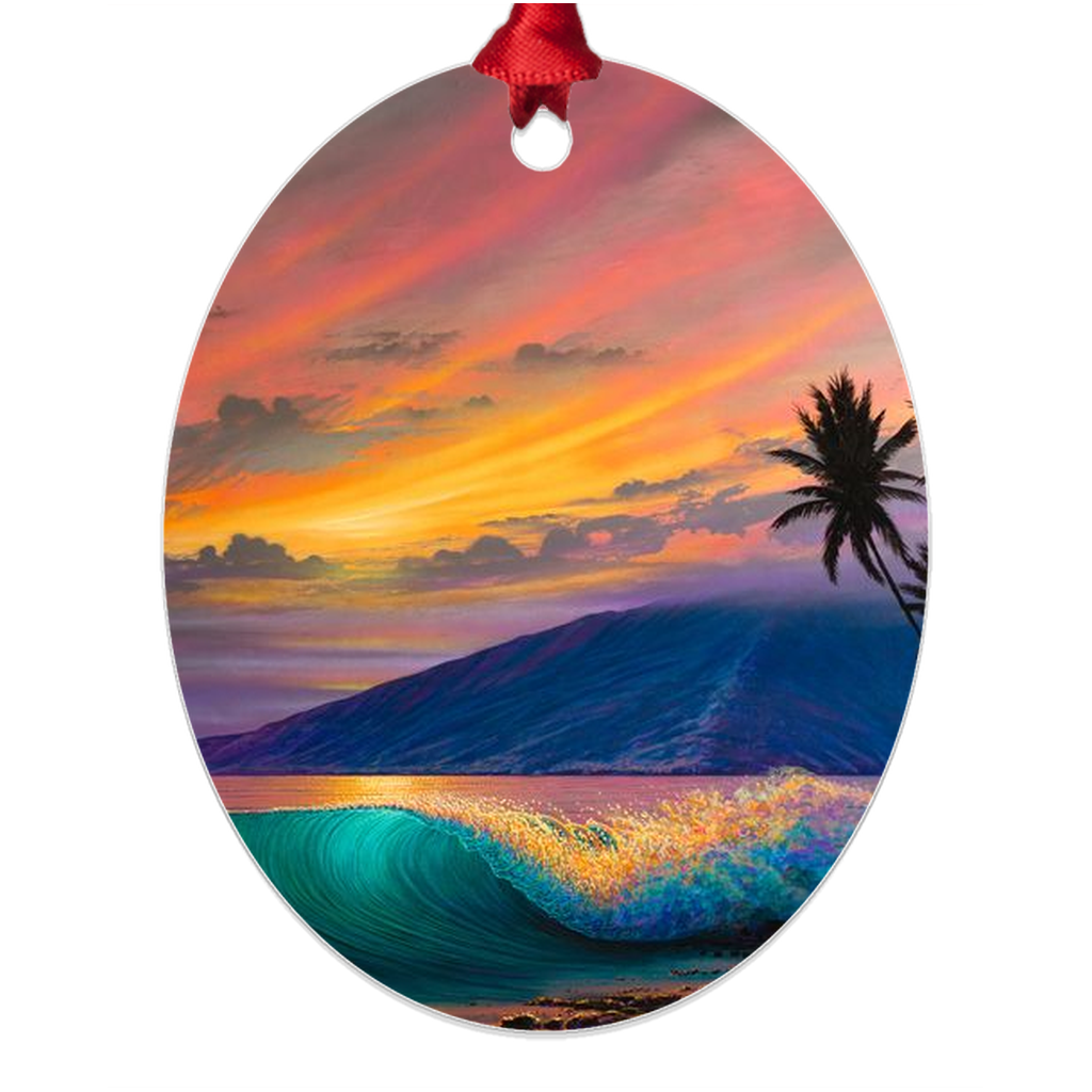 "Kihei Dream" Metal Ornaments