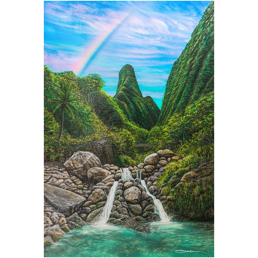 "Iao Valley" Metal Prints