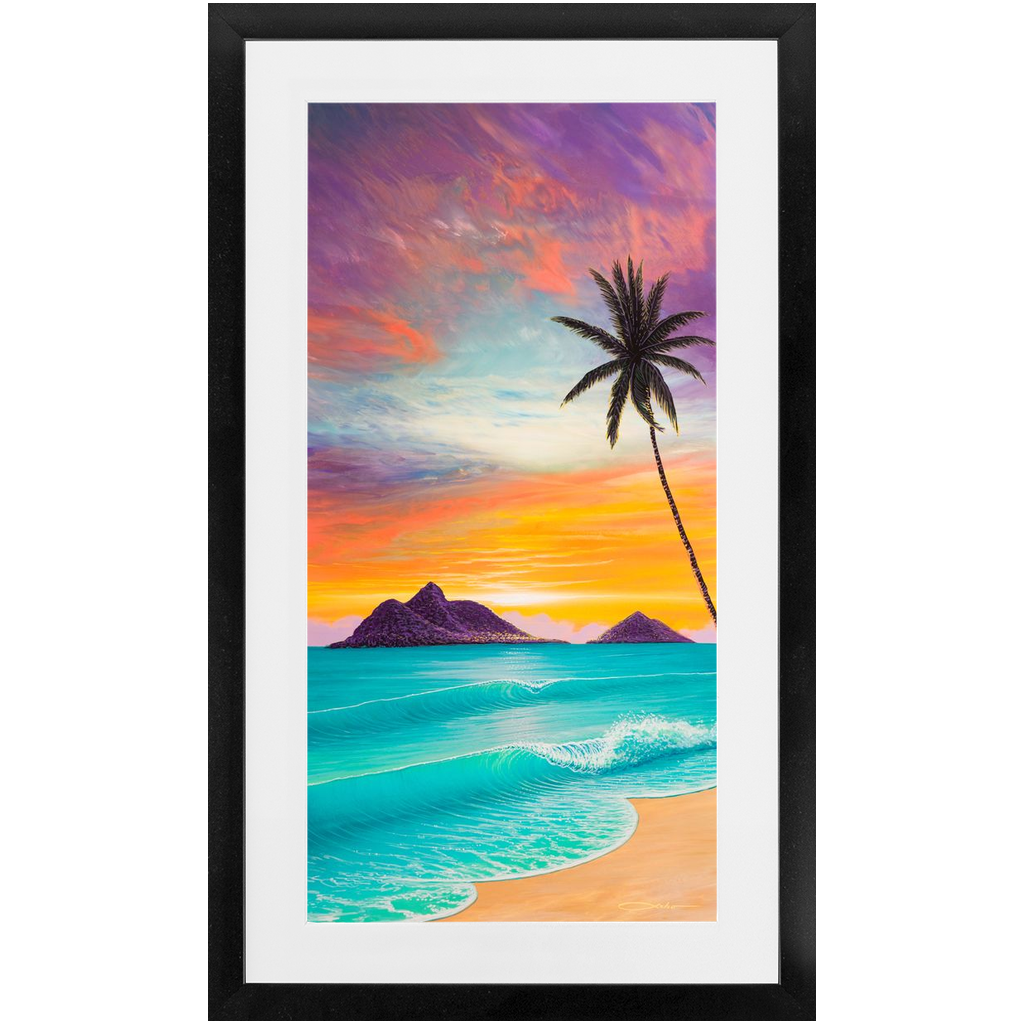 "Sun's Embrace" Framed Prints