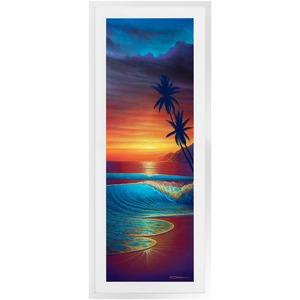 "Sunset Showers" Framed Prints