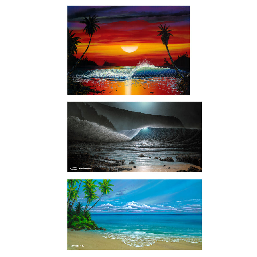 Beach Print Collection (Set of 3)