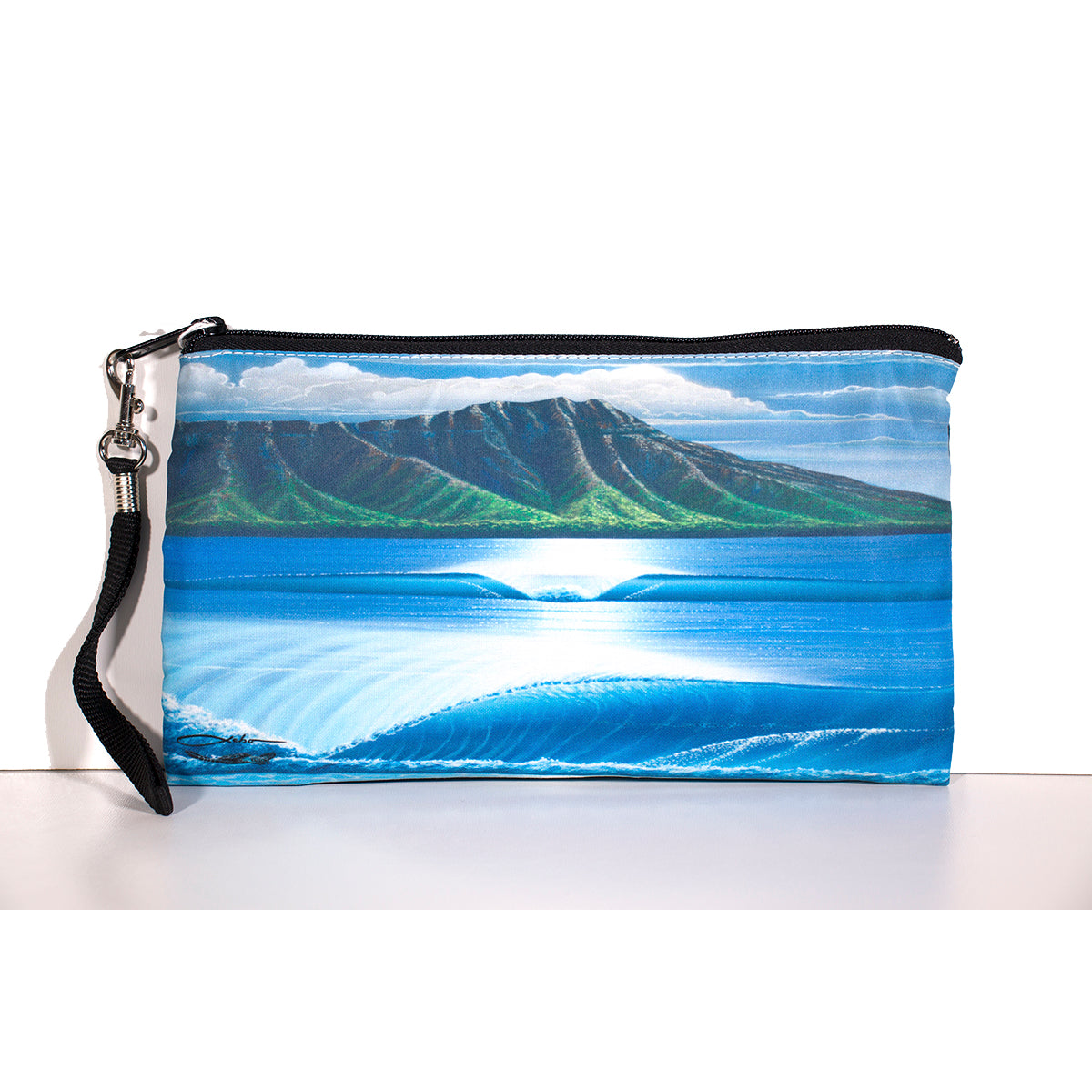 "Diamond Head Summer" Clutch Bag - SeboArt.com