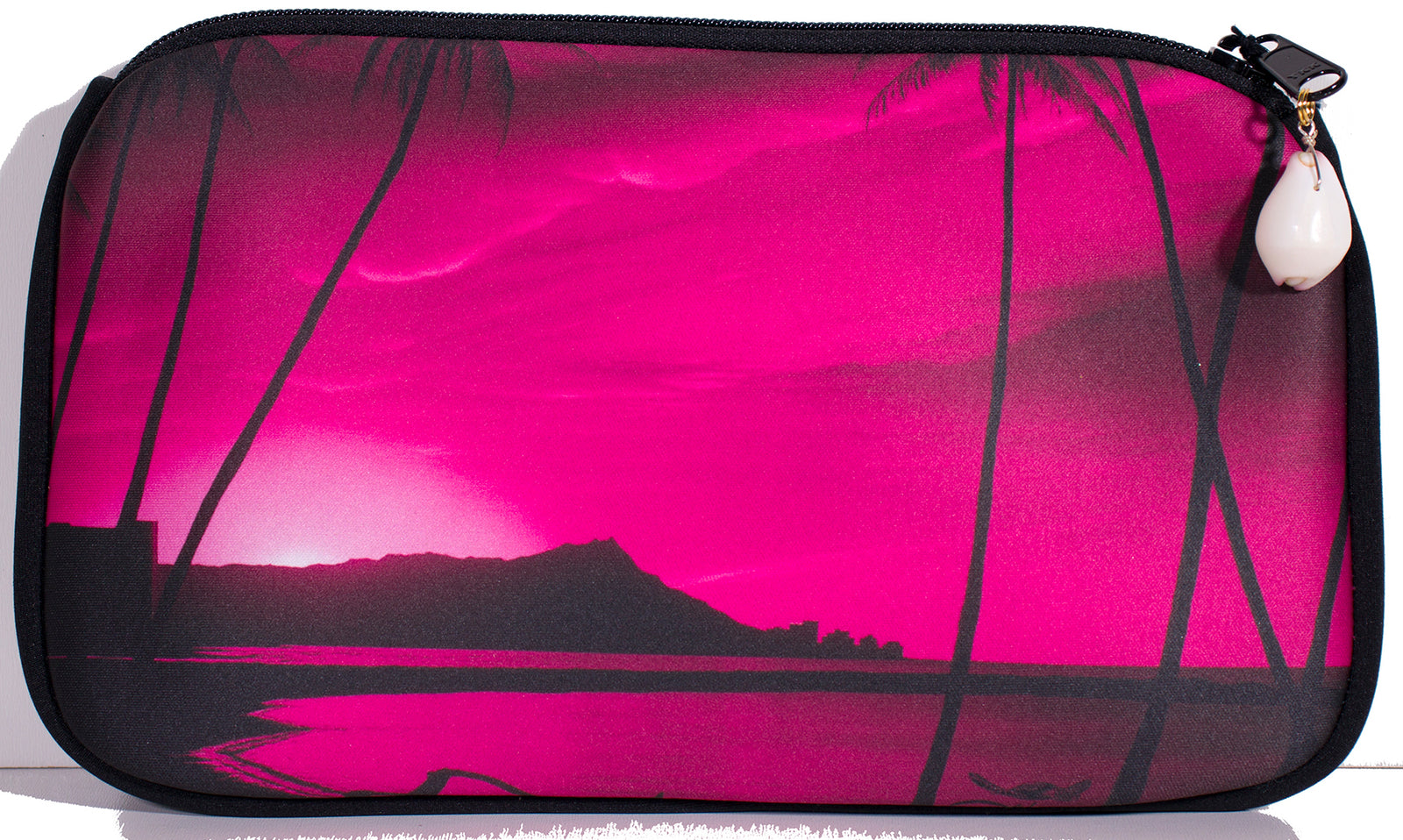 "Diamond Head Pink Pink Sunrise" Cosmetic Pouch