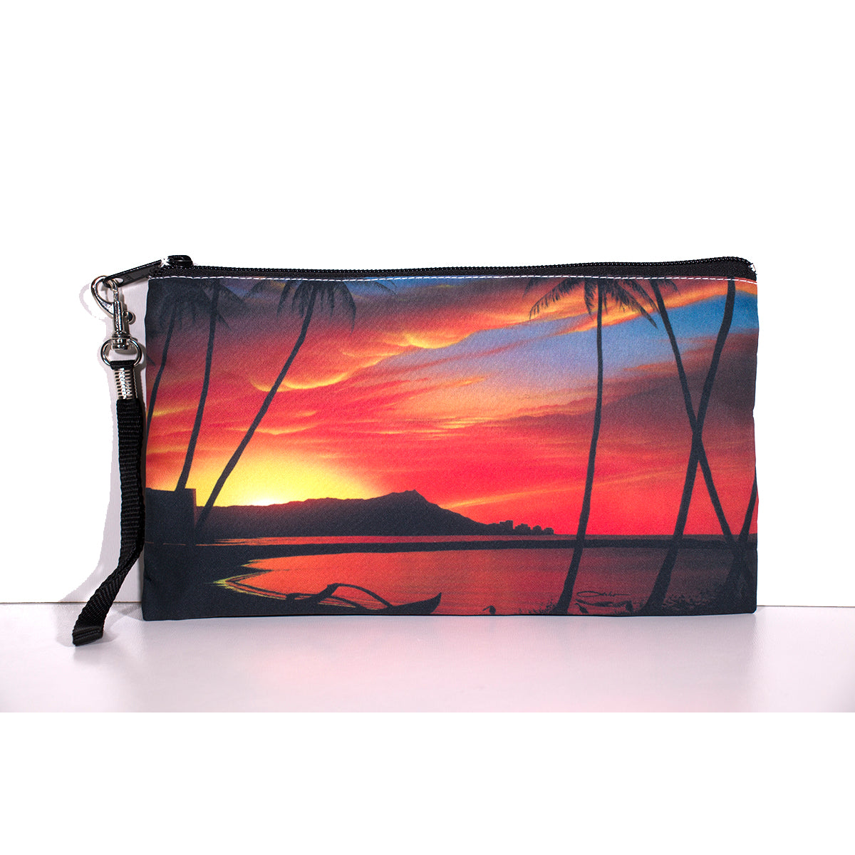 "Diamond Head Sunrise" Clutch Bags - SeboArt.com