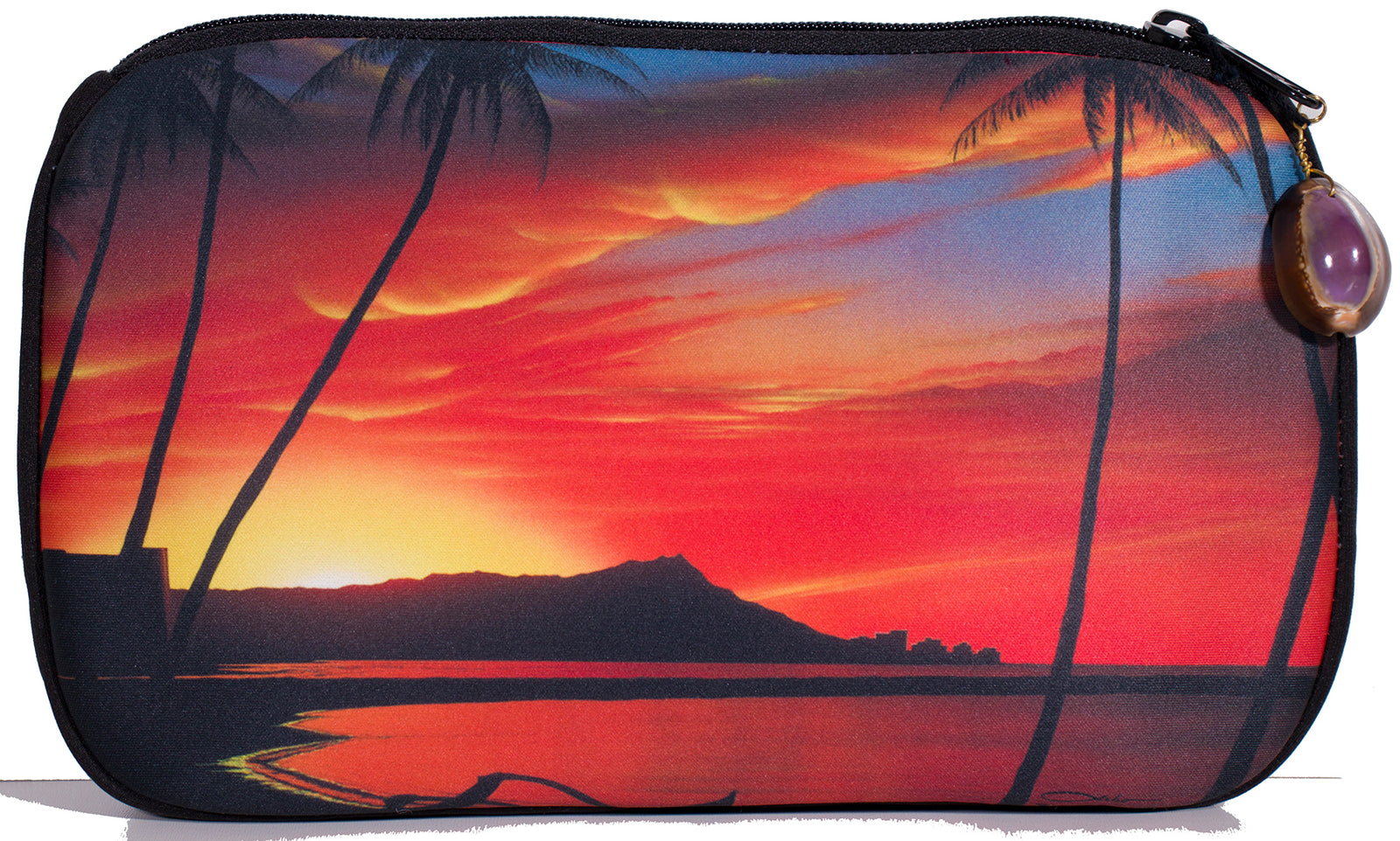 "Diamond Head Sunrise" Cosmetic Pouch