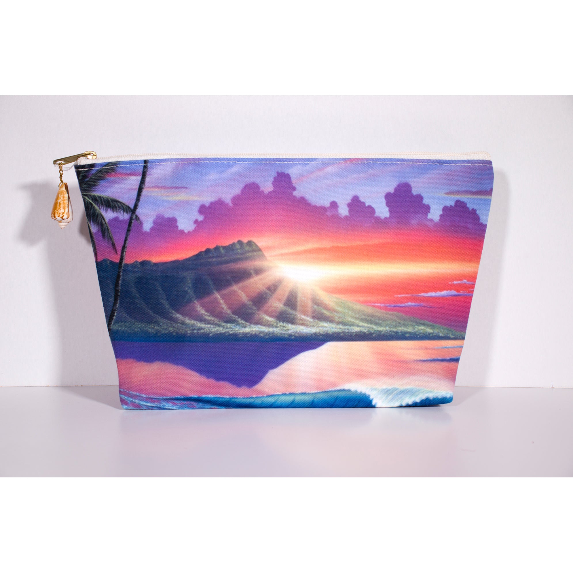 "Early Waikiki" Accessories Pouch - SeboArt.com