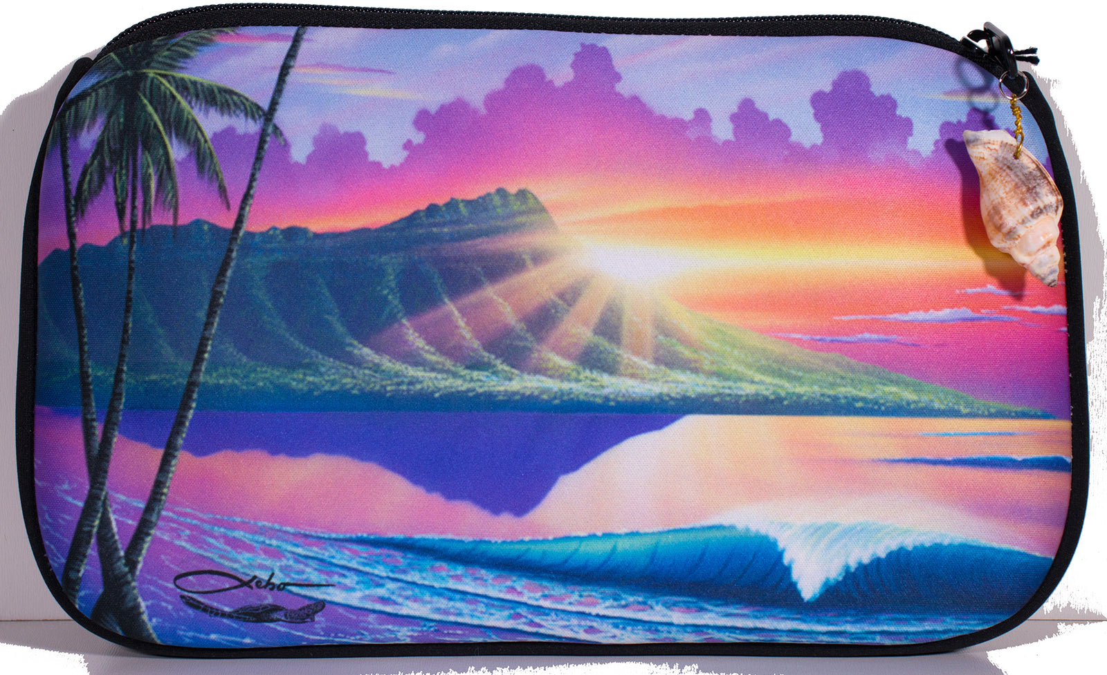 "Early Waikiki" Cosmetic Pouch
